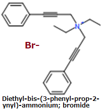 CAS#Diethyl-bis-(3-phenyl-prop-2-ynyl)-ammonium; bromide